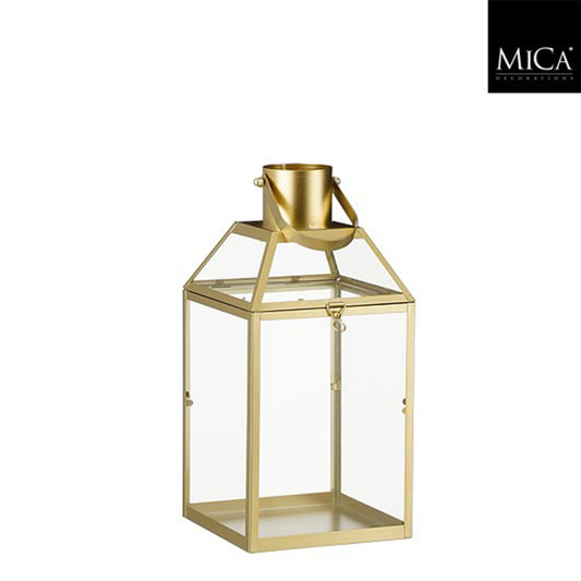 Giorgio lantern gold - l17,5xw15,5xh31,5cm