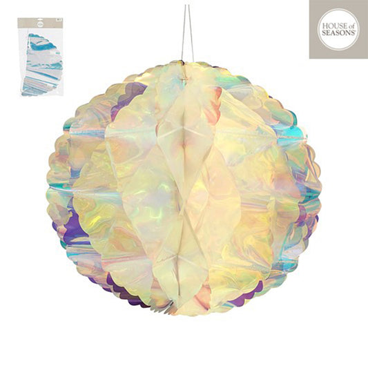 Decoration ball hanging iridescent - d40cm