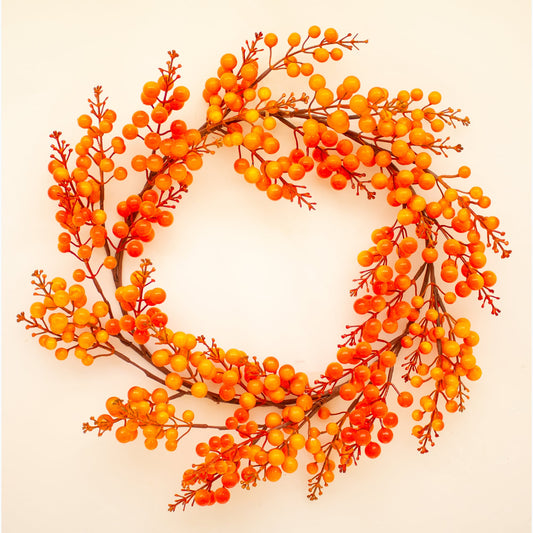 HARVEST BERRY WREATH 50CM