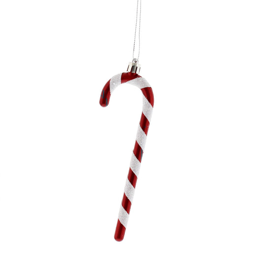 25.5cm shatterproof candy cane decoration