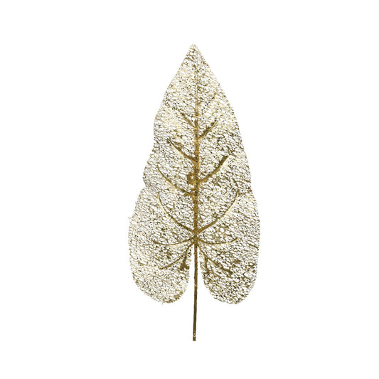 Spray on stem polyester  gold - L.18cm x W.3cm x H.70cm